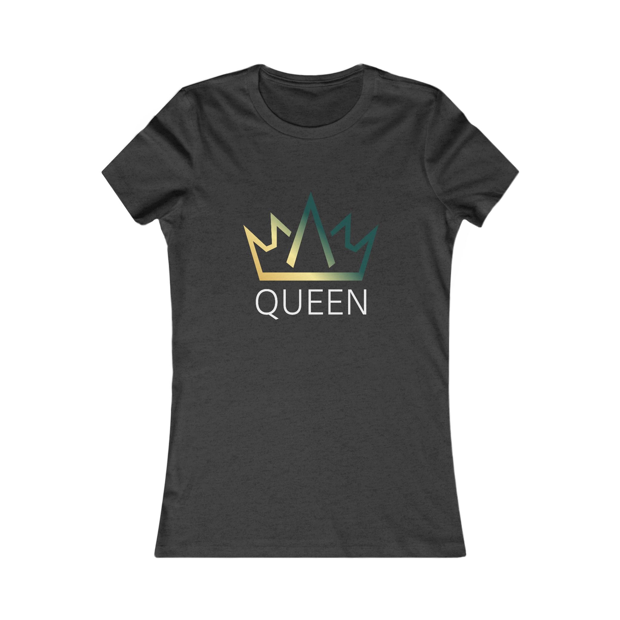 Queen Crown Women's Tee — Stylish Empowerment Shirt