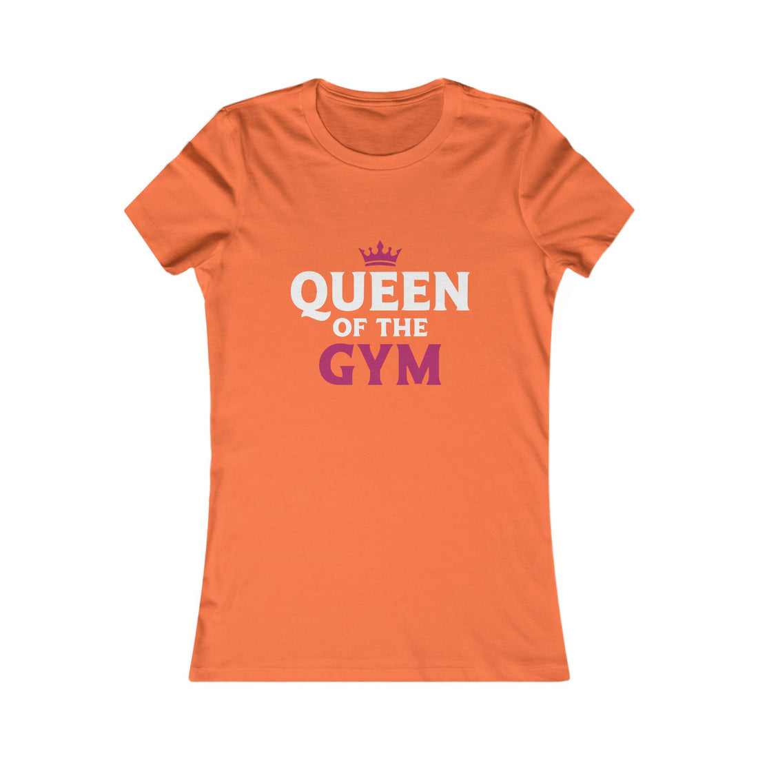 Queen of the Gym Tee — Women's Workout Fitness Shirt