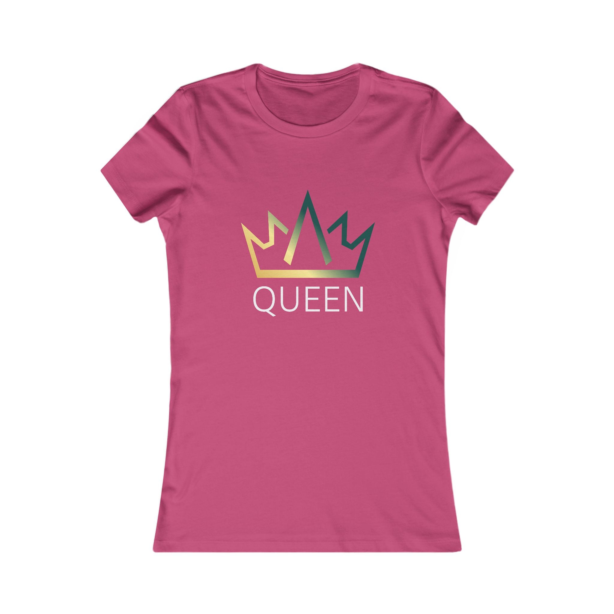 Queen Crown Women's Tee — Stylish Empowerment Shirt