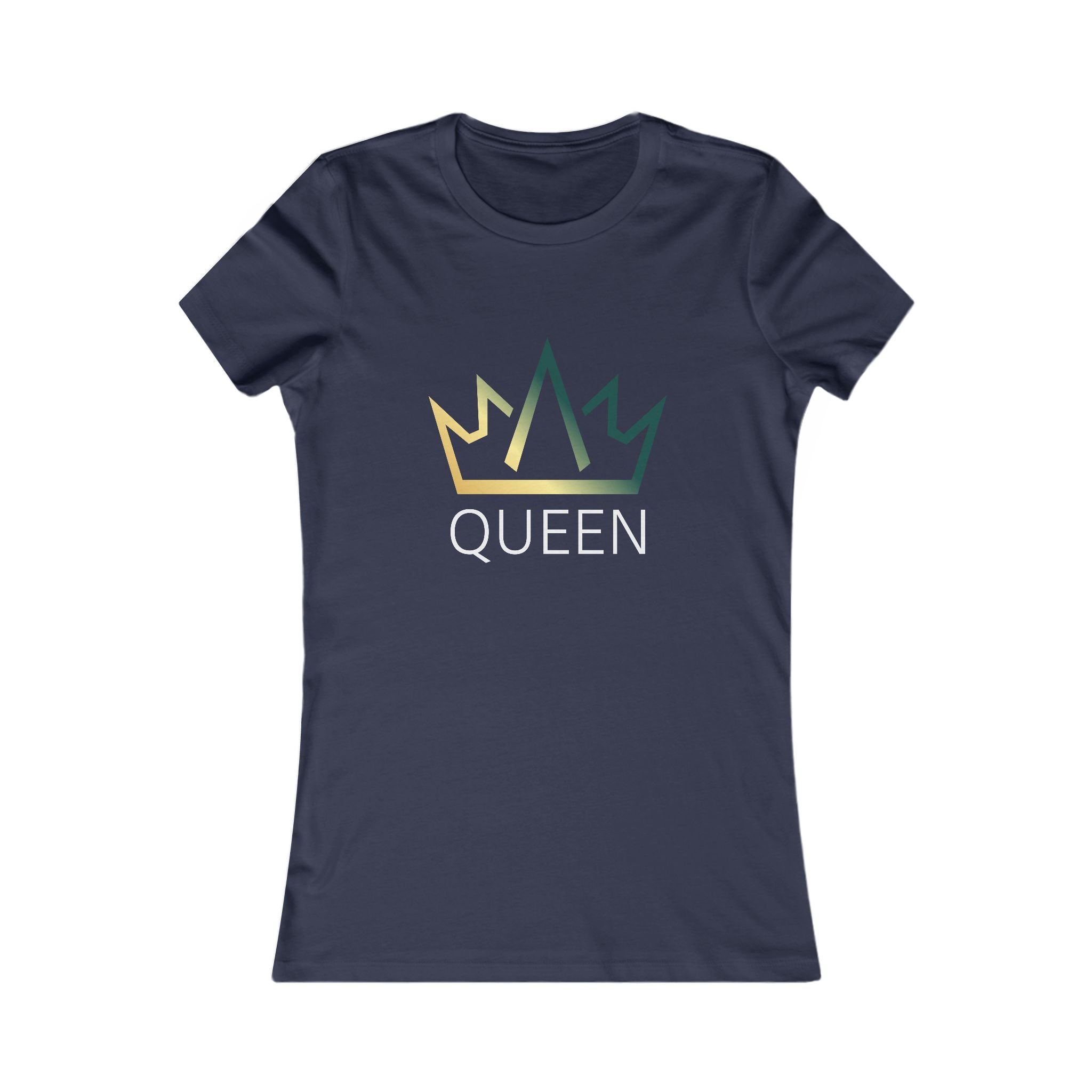 Queen Crown Women's Tee — Stylish Empowerment Shirt