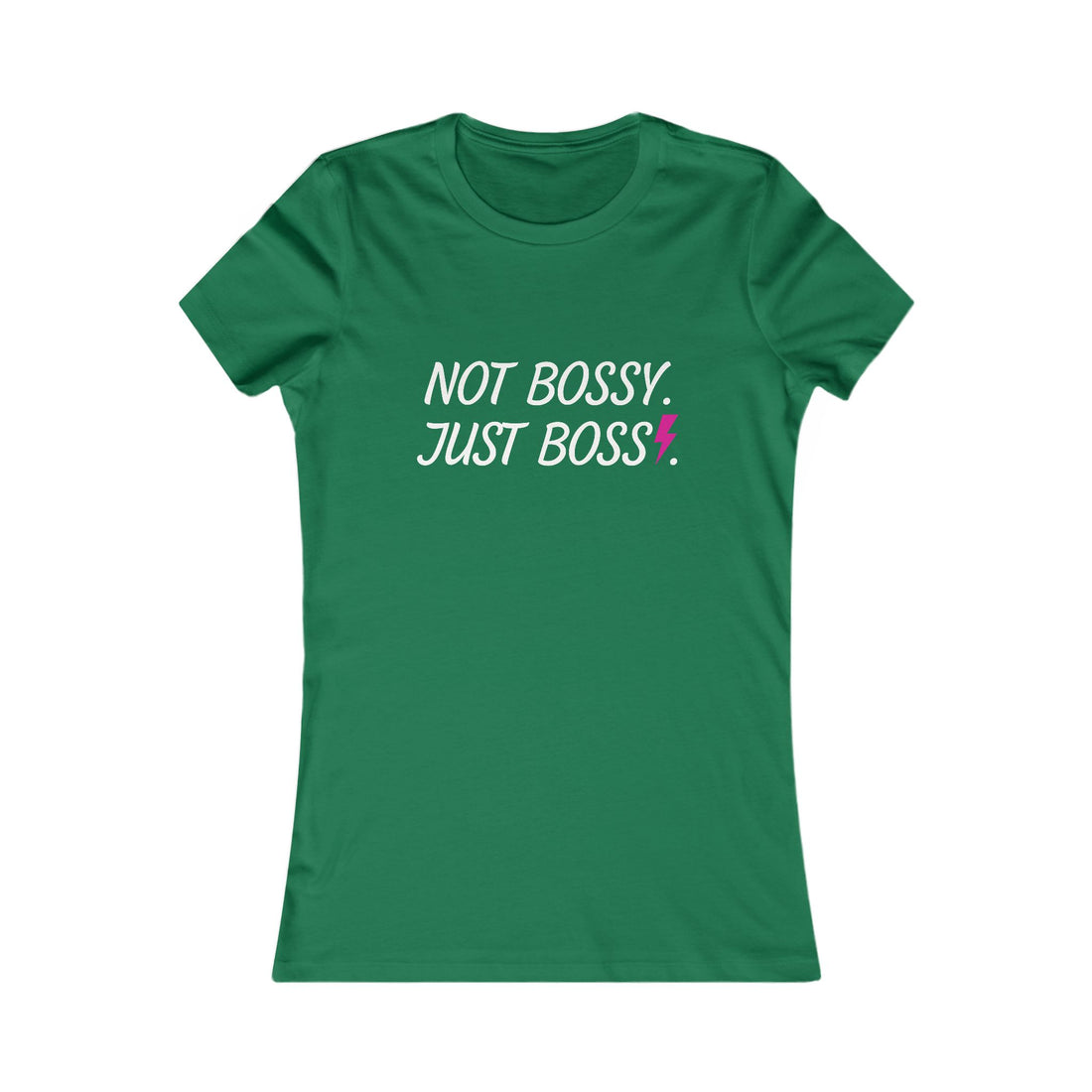 Not Bossy Just Boss Women's Tee — Empowering Feminist Graphic Shirt