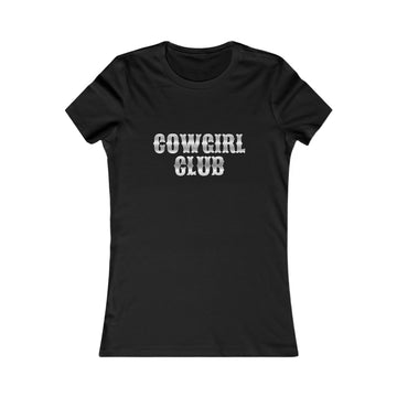 Cowgirl Club Women's Tee — Western Graphic Shirt