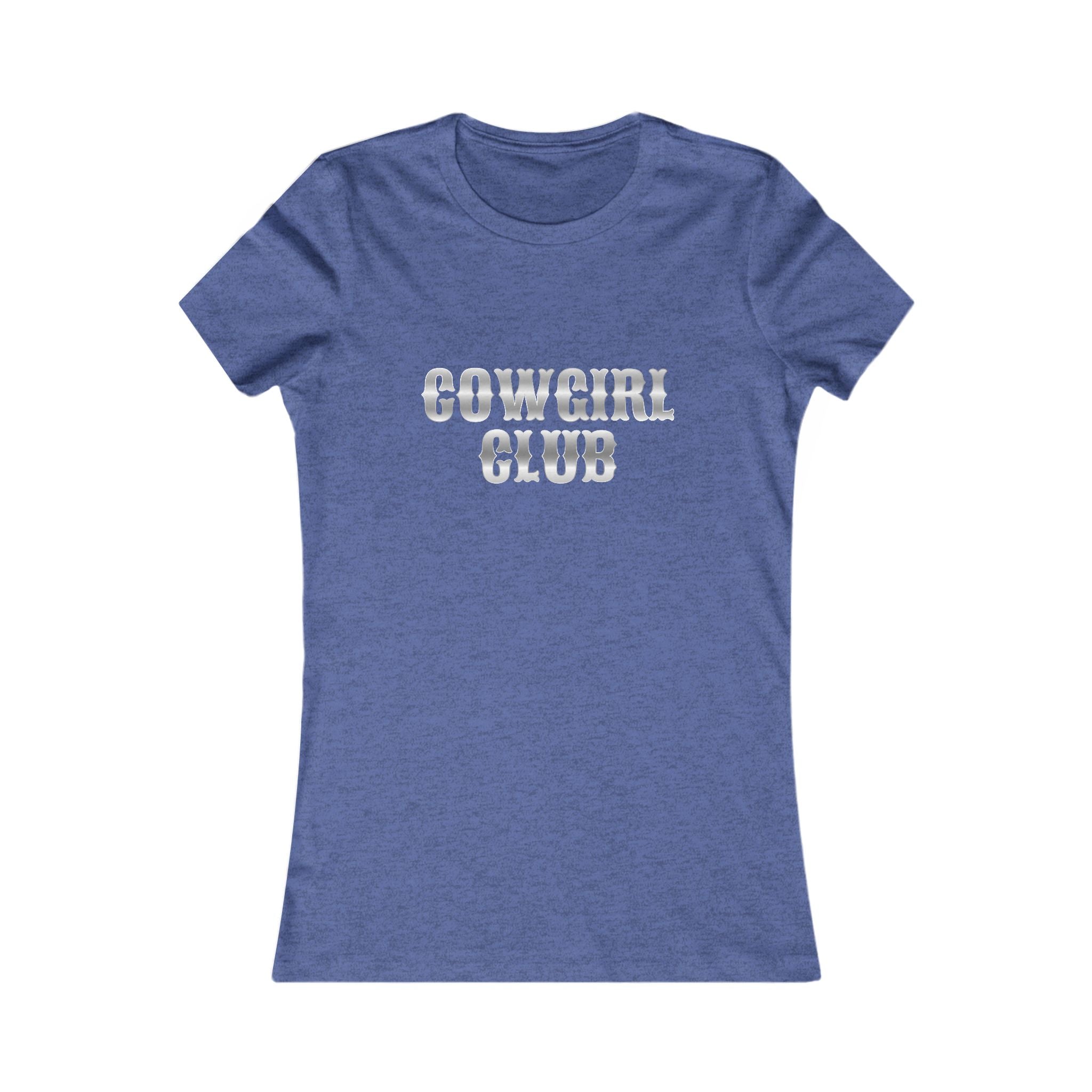 Cowgirl Club Women's Tee — Western Graphic Shirt